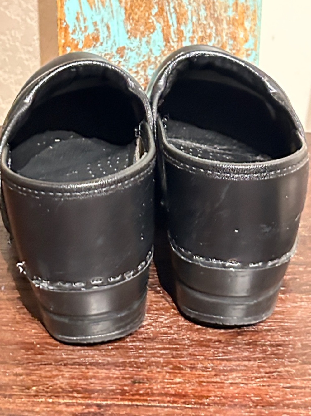 Dansko Black Clogs - Picture 4 of 8